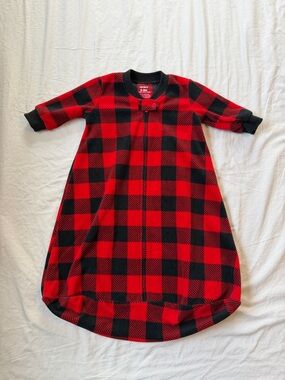 Carter's Red & Black Buffalo Plaid Baby Sleep Sack